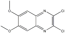 2,3-二氯-6,7-二甲氧基喹喔啉结构式