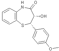 (2S,3S)-(+)-2,3-Dihydro-3-hydroxy-2-(4-methoxyphenyl)-1,5-benzothiazepin-4(5H)-one