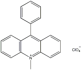 10-甲基-9-苯吖啶高氯酸盐结构式