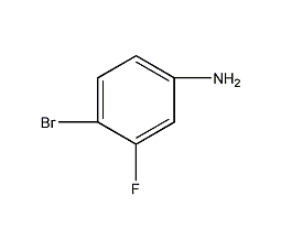 4-溴-3-氟苯胺结构式