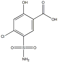 4-Chloro-2-hydroxy-5-sulfamoylbenzoic acid