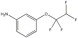 3-(1,1,2,2-四氟乙氧基)苯胺结构式