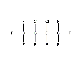 2,3-二氯八氟丁烷结构式