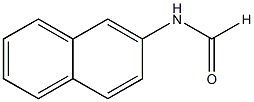 N-(2-萘基)甲酰胺结构式