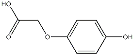 4-羟基苯氧乙酸结构式
