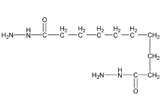 癸二酸二酰肼结构式