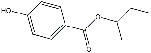仲丁基 4-羟基苯甲酸结构式