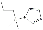 1-(二甲基正丙基硅)咪唑结构式