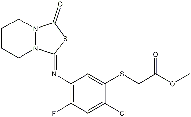 氟噻甲草酯结构式
