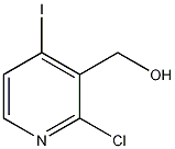2-氯-4-碘-3-吡啶甲醇结构式