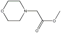 4-吗啉基乙酸甲酯结构式