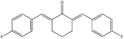 2,6-Bis(4-fluorobenzylidene)cyclohexanone