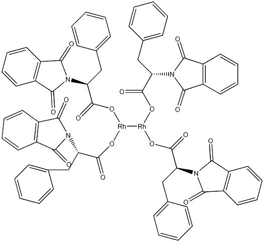 Tetrakis[N-phthaloyl-(S)-phenylalaninato]dirhodium Ethyl Acetate Adduct