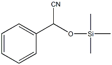 α-(三甲基硅氧基)苯乙腈结构式
