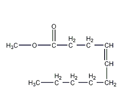 4-癸烯酸甲基酯结构式