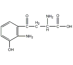 3-羟基犬尿氨酸结构式