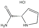 3,4-脱氢脯氨酰胺盐酸盐结构式