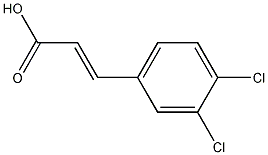 3,4-二氯肉桂酸结构式