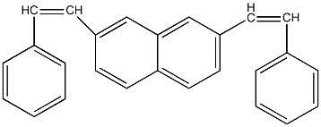 2,7-二苯乙烯基萘结构式