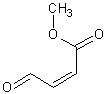 2-甲酰丙烯酸甲酯结构式