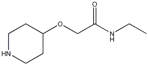 N-乙基-2-(4-吡啶氧基)乙酰胺结构式