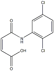 N-(2,5-二氯苯基)马来酰胺酸结构式