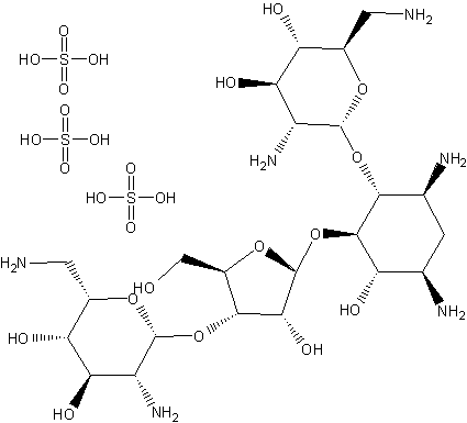 硫酸新霉素结构式