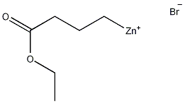 4-乙氧基-4-氧代丁基溴化锌溶液结构式