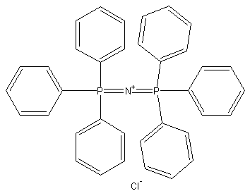 双(三苯基膦)氯化铵结构式