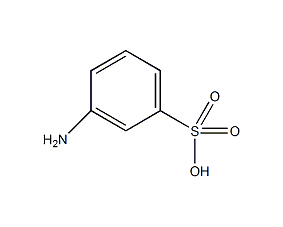 间氨基苯磺酸结构式