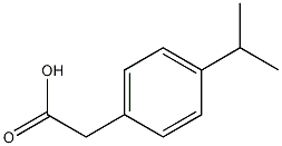 (对-异丙基苯基)醋酸结构式