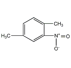 2,5-二甲基硝基苯结构式
