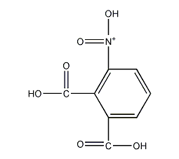 3-硝基邻苯二甲酸结构式