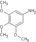 3,4,5-三甲氧基苯胺结构式