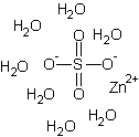 硫酸锌结构式