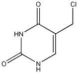 5-(氯甲基)尿嘧啶结构式