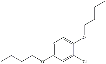 1,4-二丁氧基-2-氯苯结构式