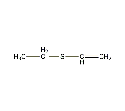 乙基乙烯硫醚结构式