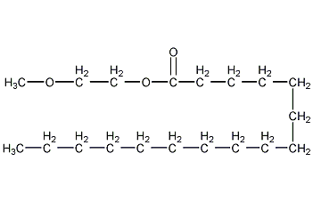 2-甲氧棕榈酸酯结构式