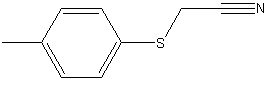 对甲苯硫乙腈结构式