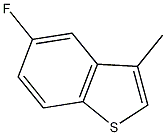 5-氟-3-甲基苯并噻吩结构式