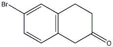 6-溴-2-四氢萘酮结构式