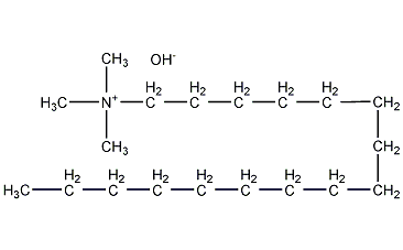 十六烷基三甲基氢氧化铵结构式