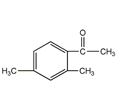 2',4'-二甲基苯乙酮结构式