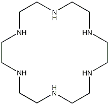 1,4,7,10,13,16-六氮杂环十八烷结构式