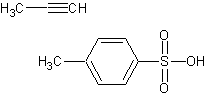 对甲苯磺酸丙炔酯结构式