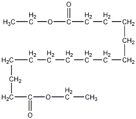 季戊四醇癸二酸二酯结构式