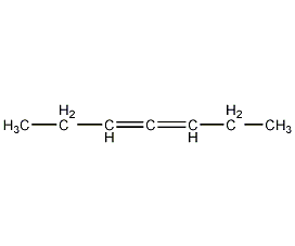 3,4-庚二烯结构式
