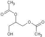甘油双乙酸盐结构式