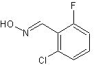 2-氯-6-氟苯甲醛肟结构式